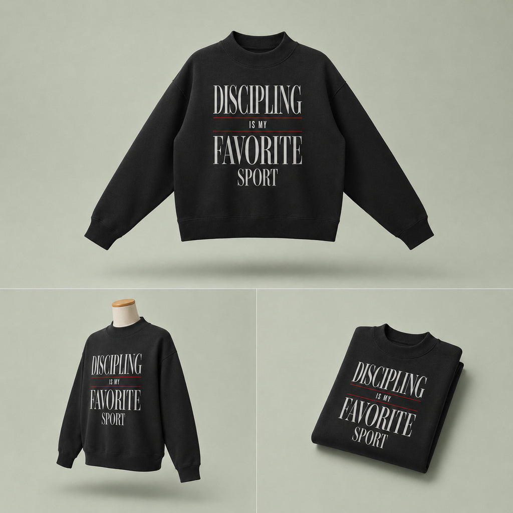 “Discipling” Fleece Crew Sweatshirt