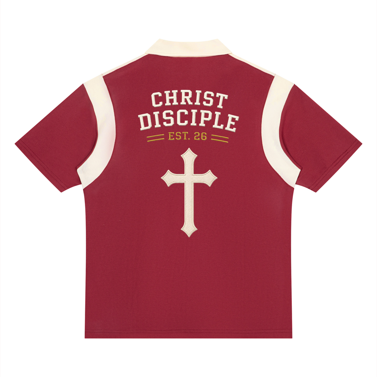 Christ Disciple Quarter Zip Polo Shirt