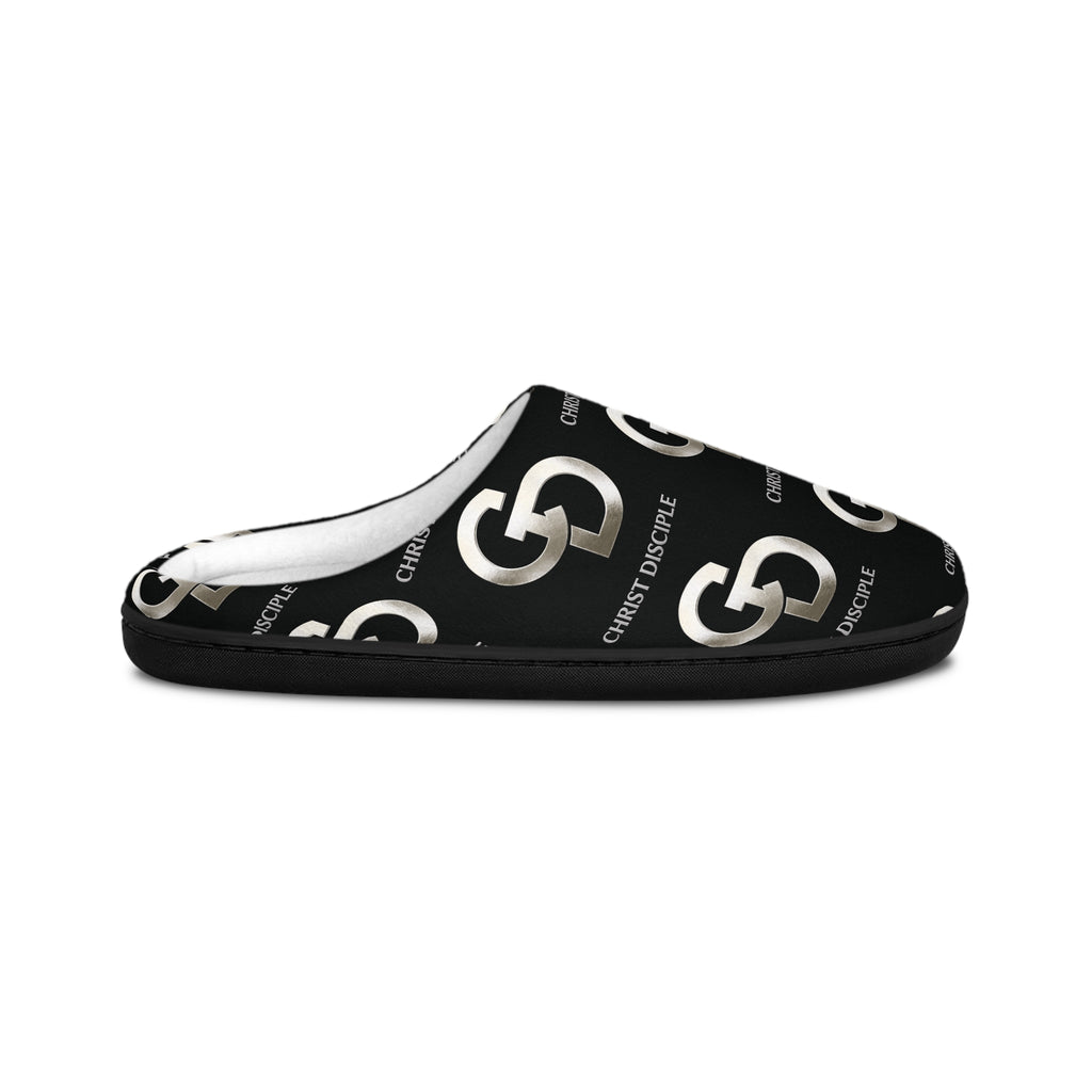 Black Christ Disciple Logo Slippers