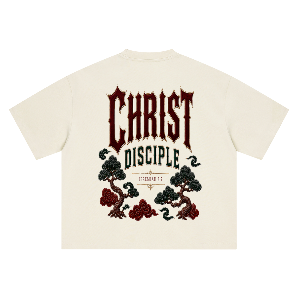 Christ Disciple Faith Boxy Tee