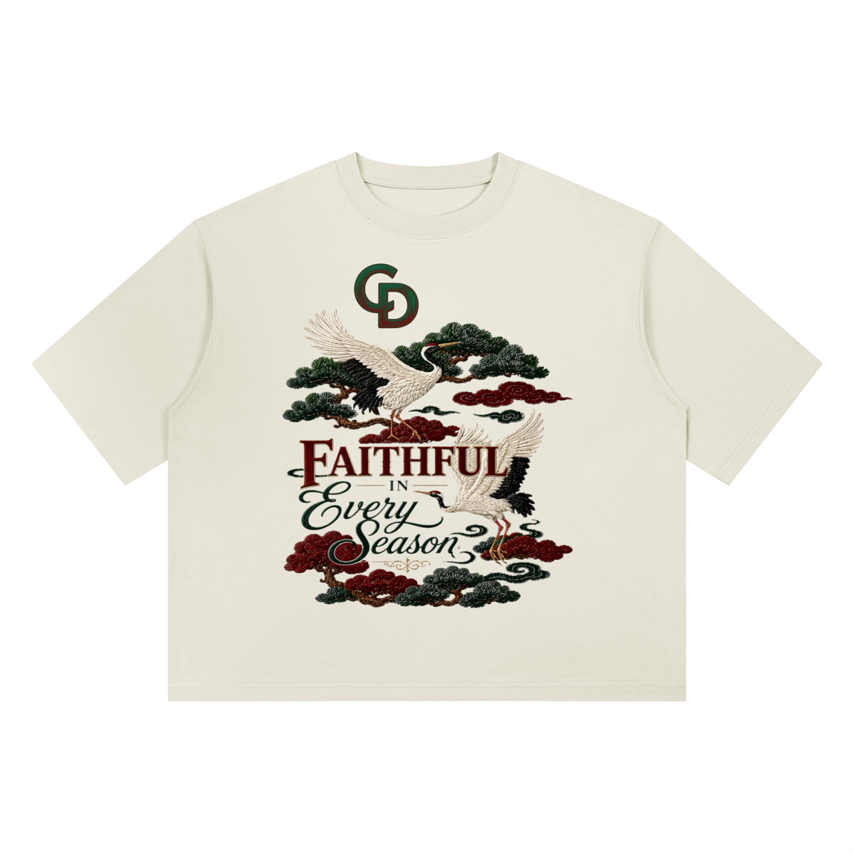 Christ Disciple Heavyweight Boxy T-Shirt