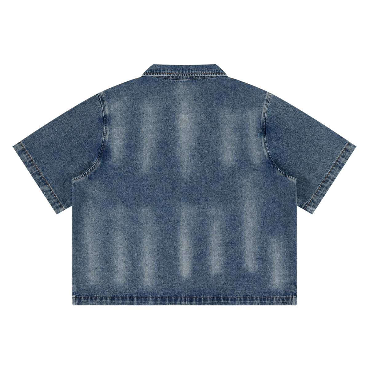 Christ Disciple Full-Zip Denim Shirt