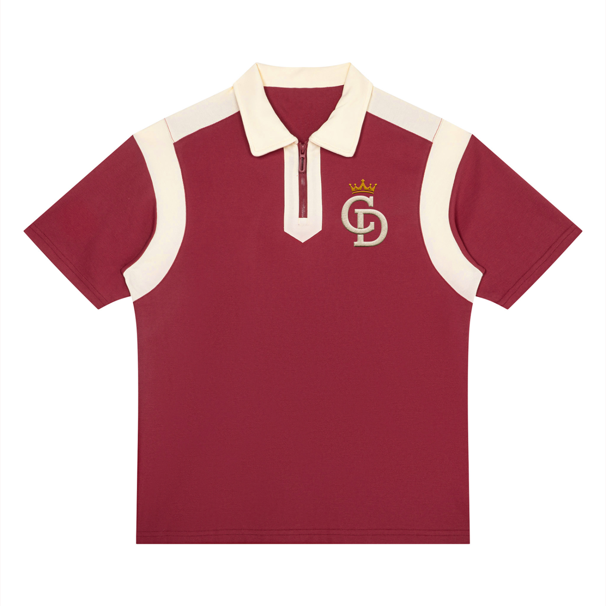 Christ Disciple Quarter Zip Polo Shirt