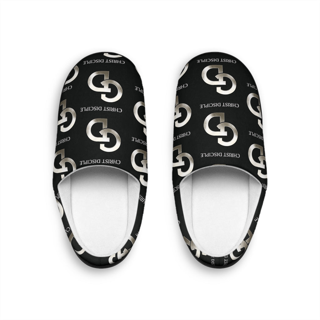 Black Christ Disciple Logo Slippers