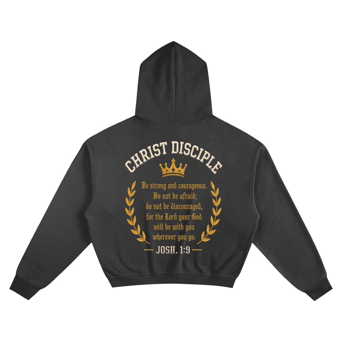 Christ Disciple Cropped Hoodie