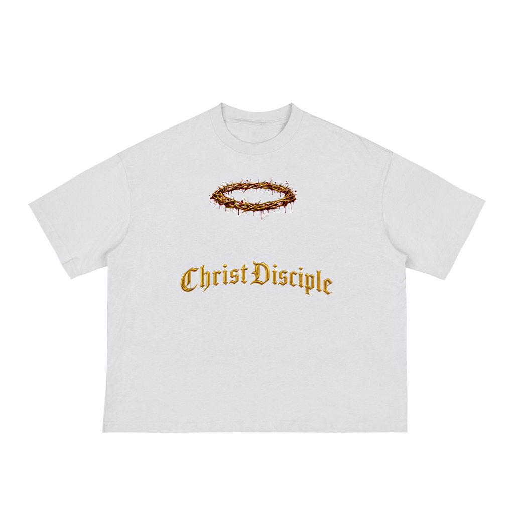 Christ Disciple Crown Loose Boxy Tee