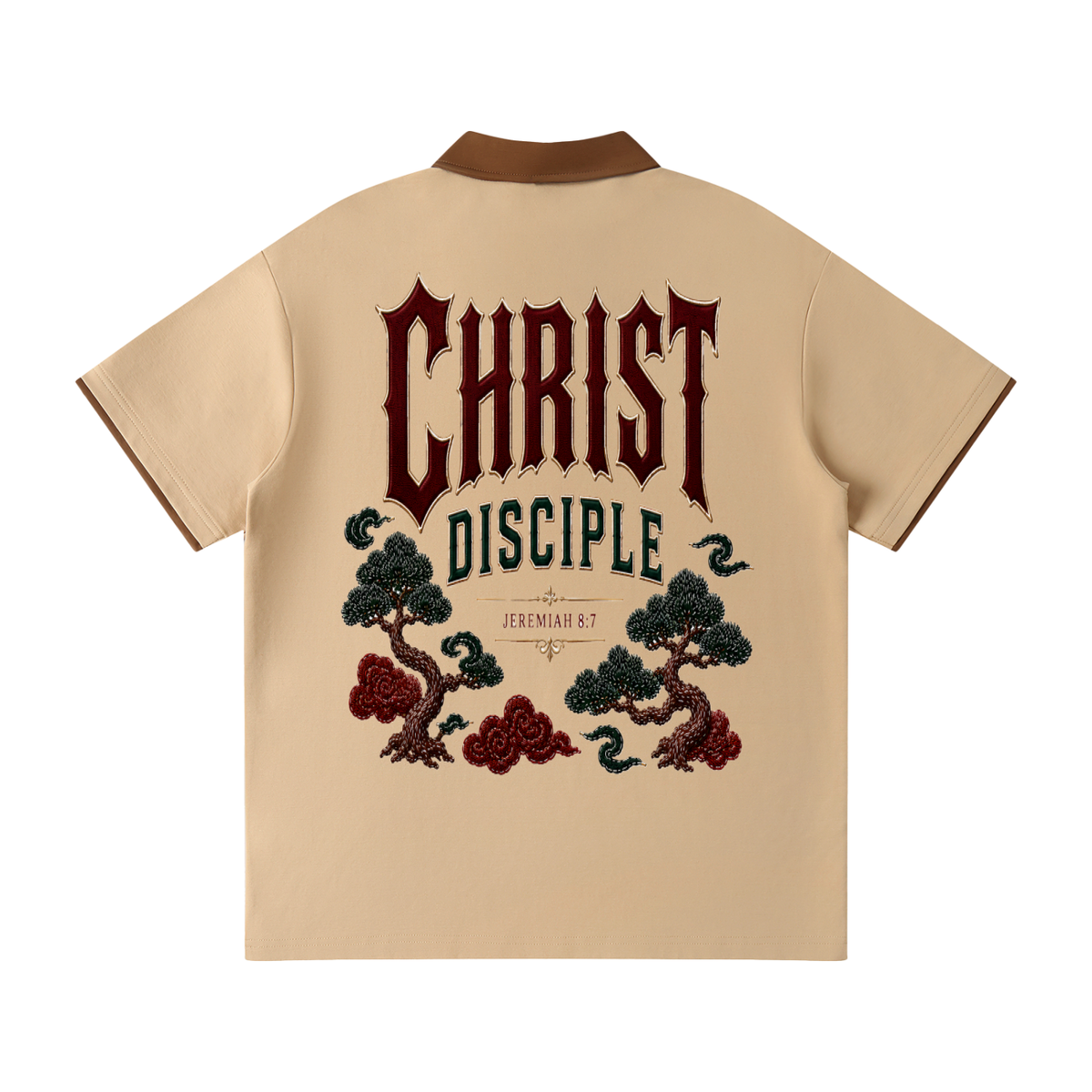 Christ Disciple Collar Polo Shirt