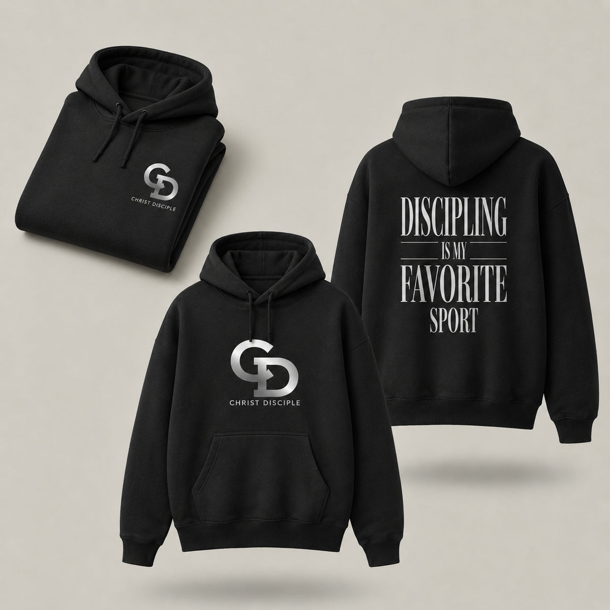 Christ Disciple Oversize Hoodie