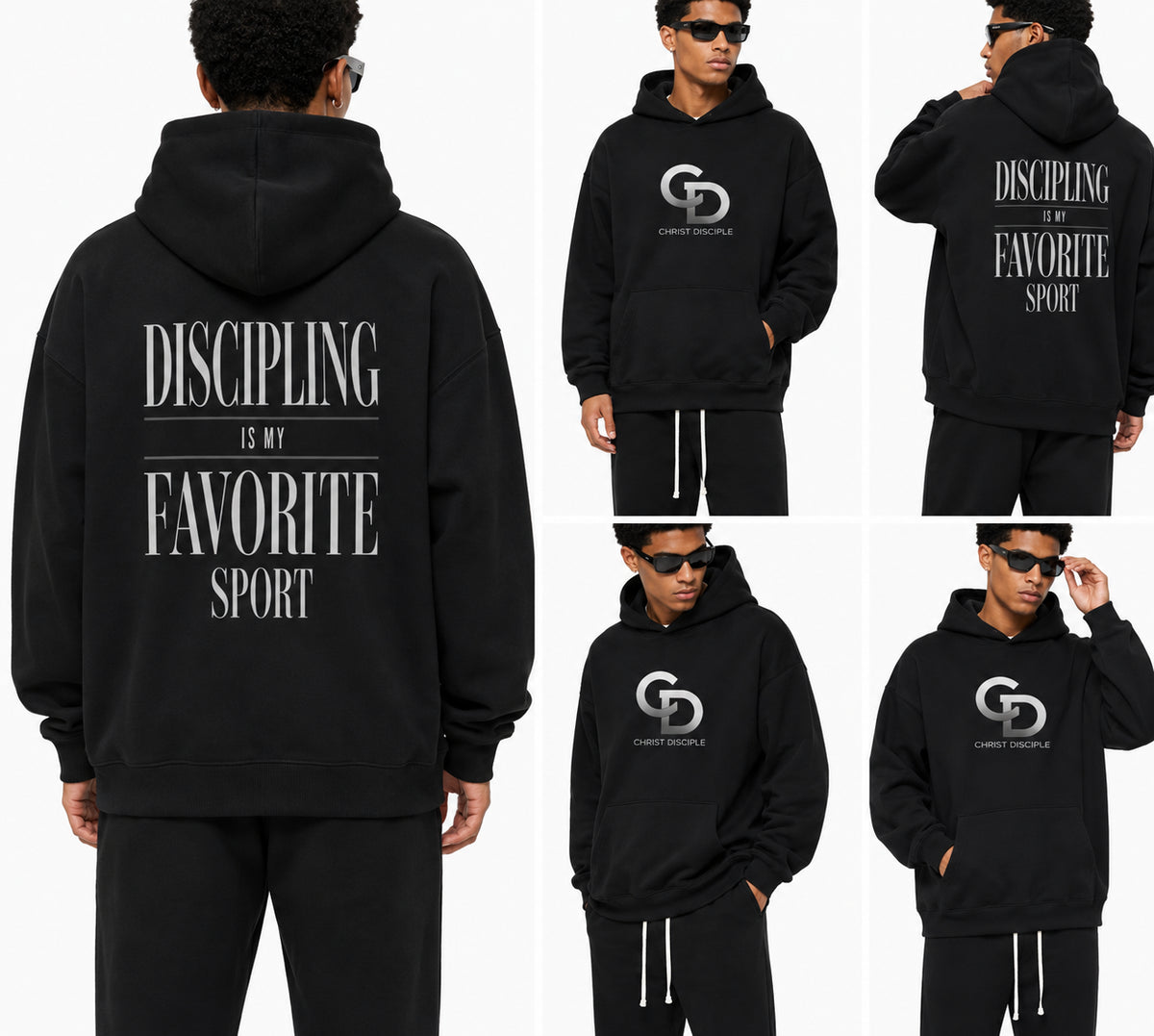 Christ Disciple Oversize Hoodie