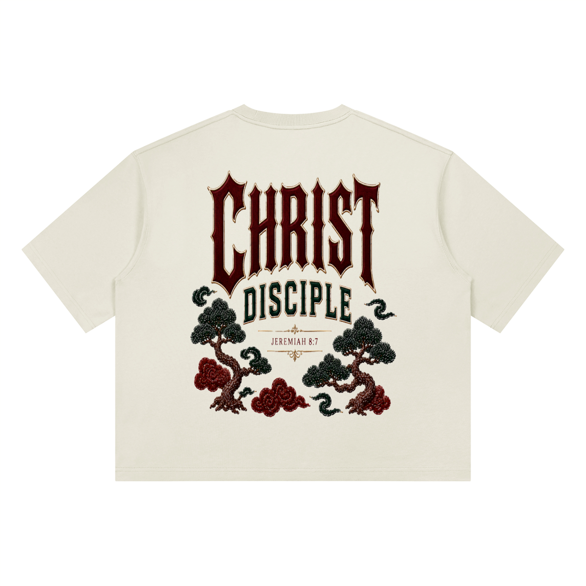 Christ Disciple Heavyweight Boxy T-Shirt