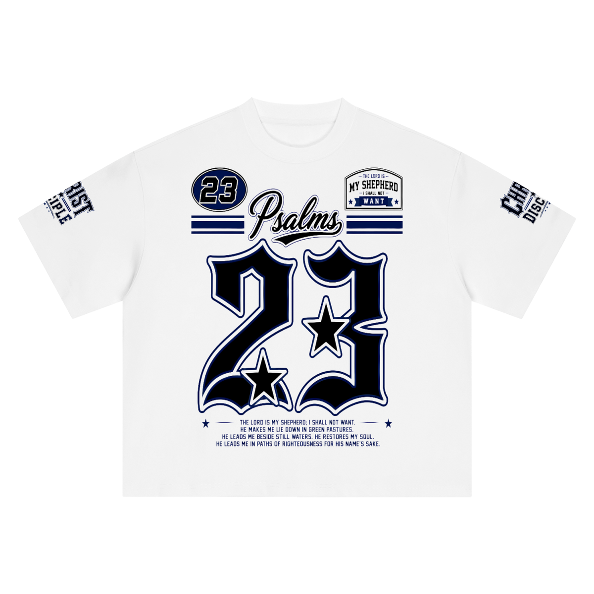 Psalms 23 Boxy Tee