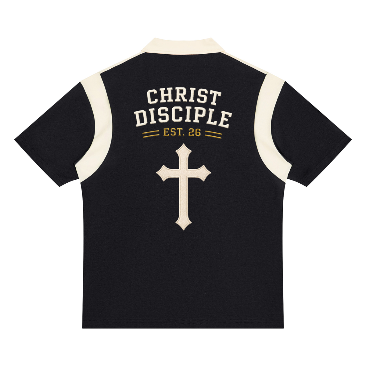 Christ Disciple Quarter Zip Polo Shirt