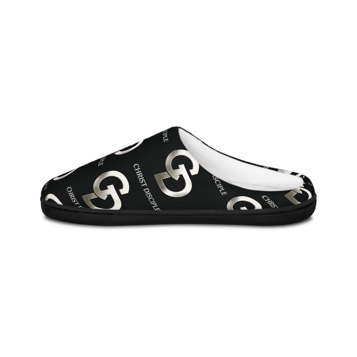 Black Christ Disciple Logo Slippers