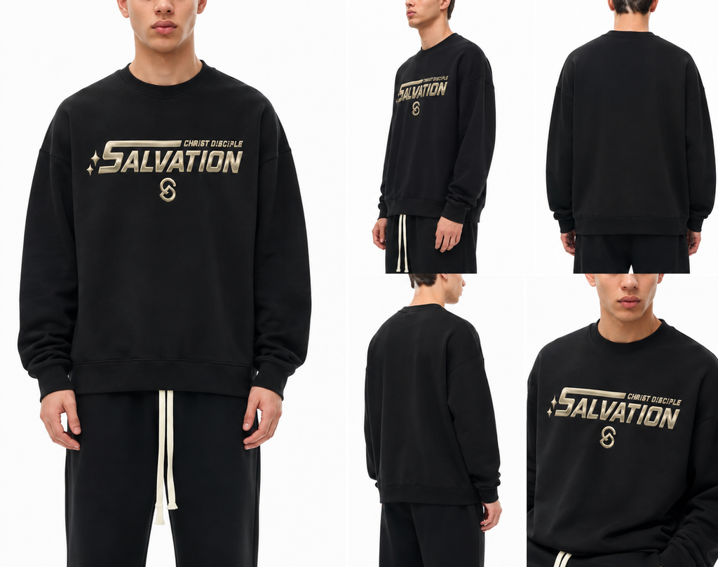 Christ Disciple Salvation Heavyweight Sweatshirt