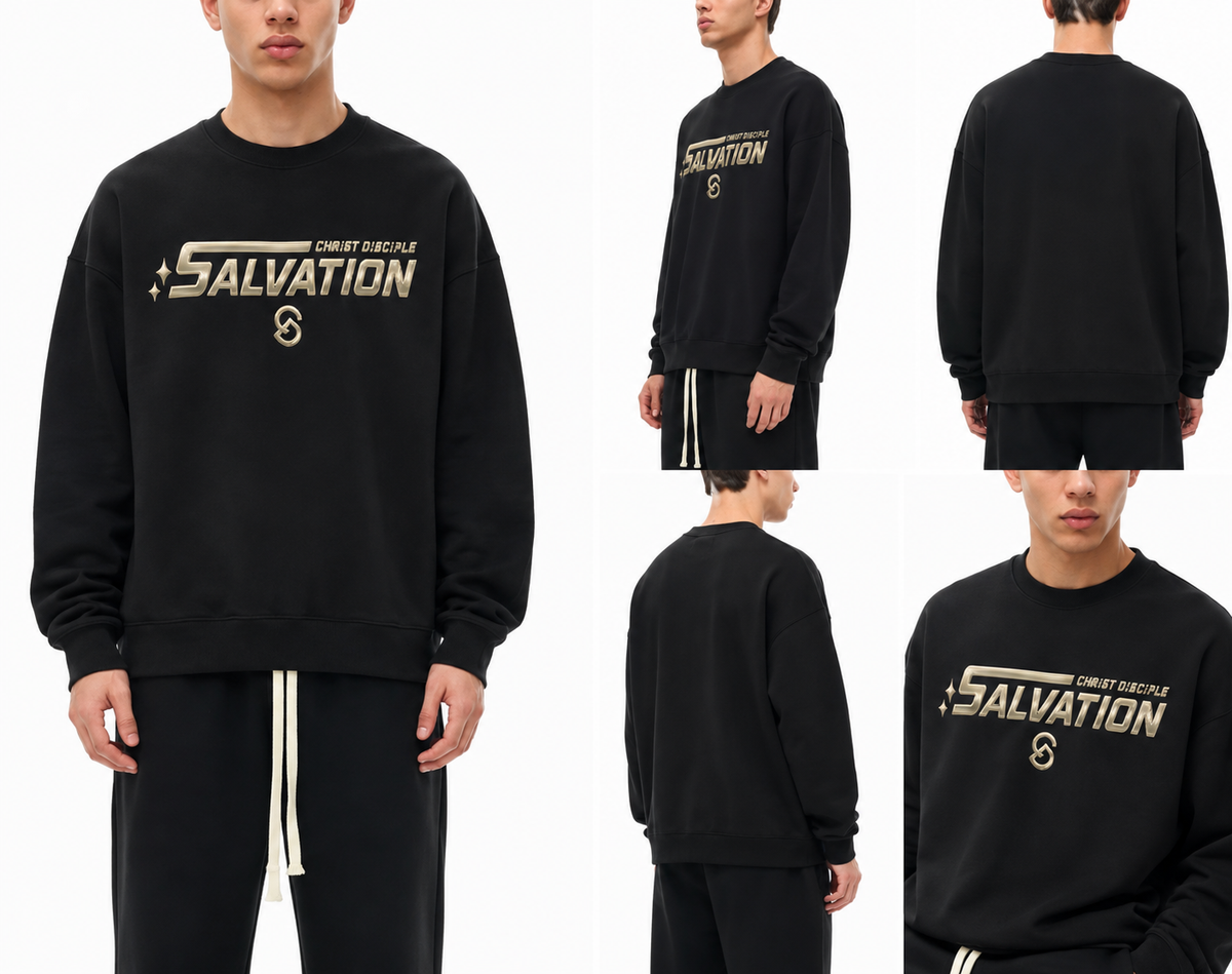 Christ Disciple Salvation Heavyweight Sweatshirt