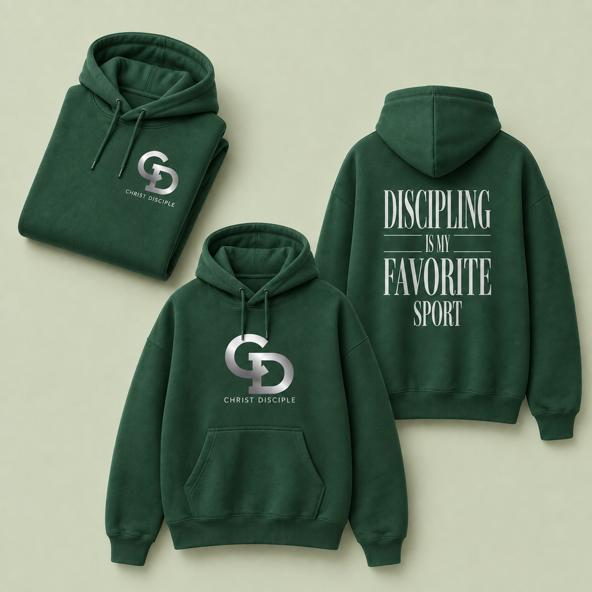 Christ Disciple Oversized Hoodie