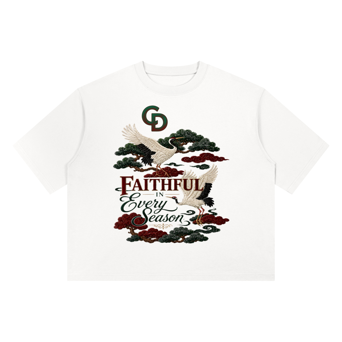 Christ Disciple Heavyweight Boxy T-Shirt