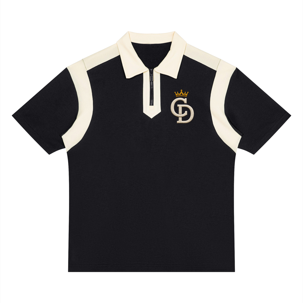 Christ Disciple Quarter Zip Polo Shirt