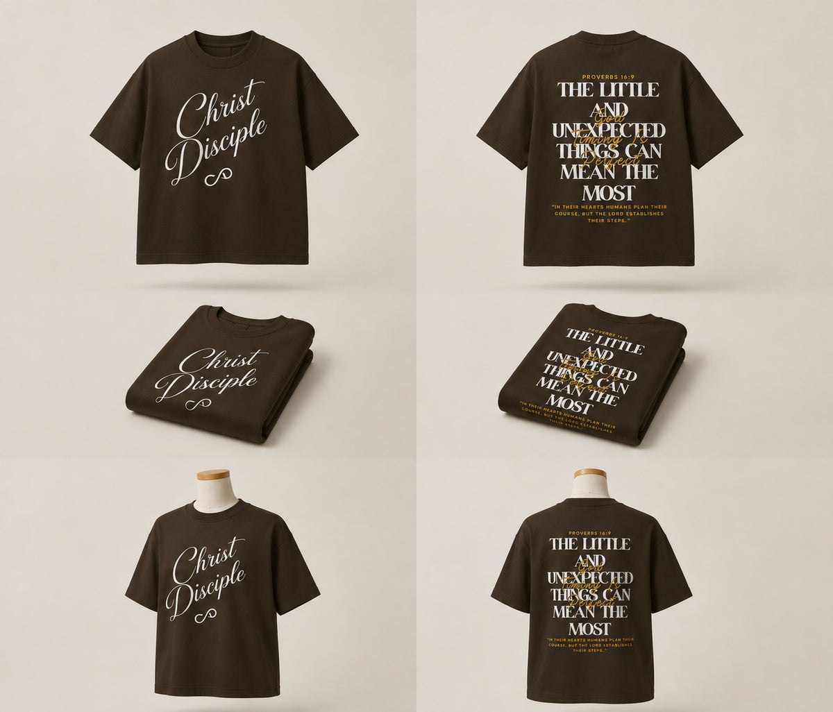 Christ Disciple Divine Appointment Heavyweight Boxy T-Shirt