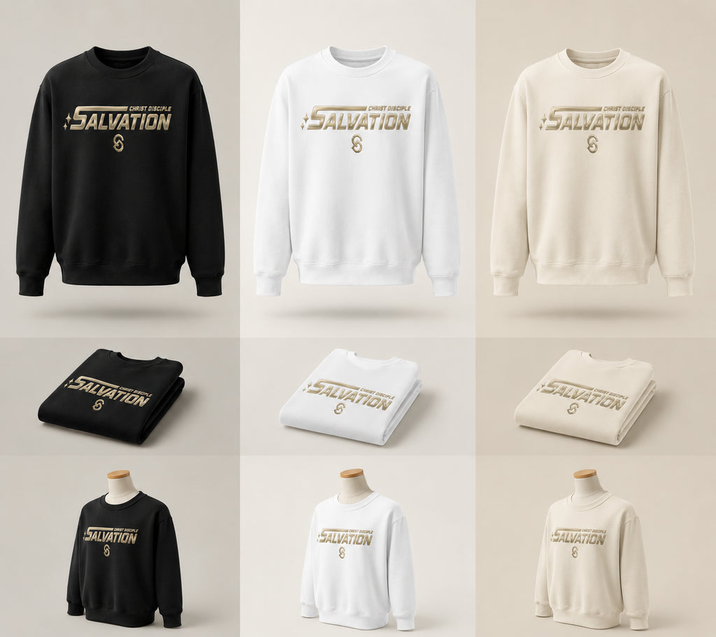 Christ Disciple Salvation Heavyweight Sweatshirt