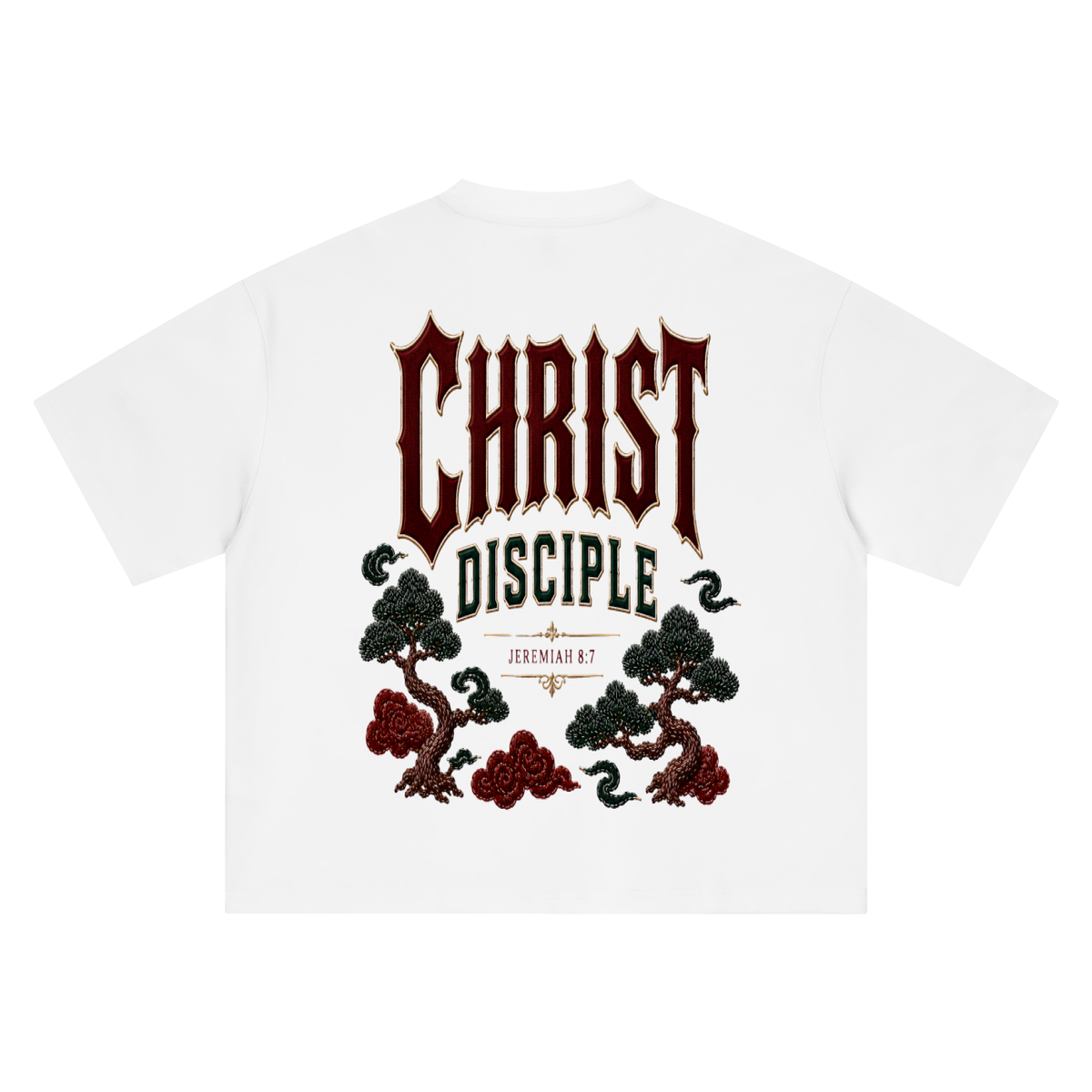 Christ Disciple Faith Boxy Tee