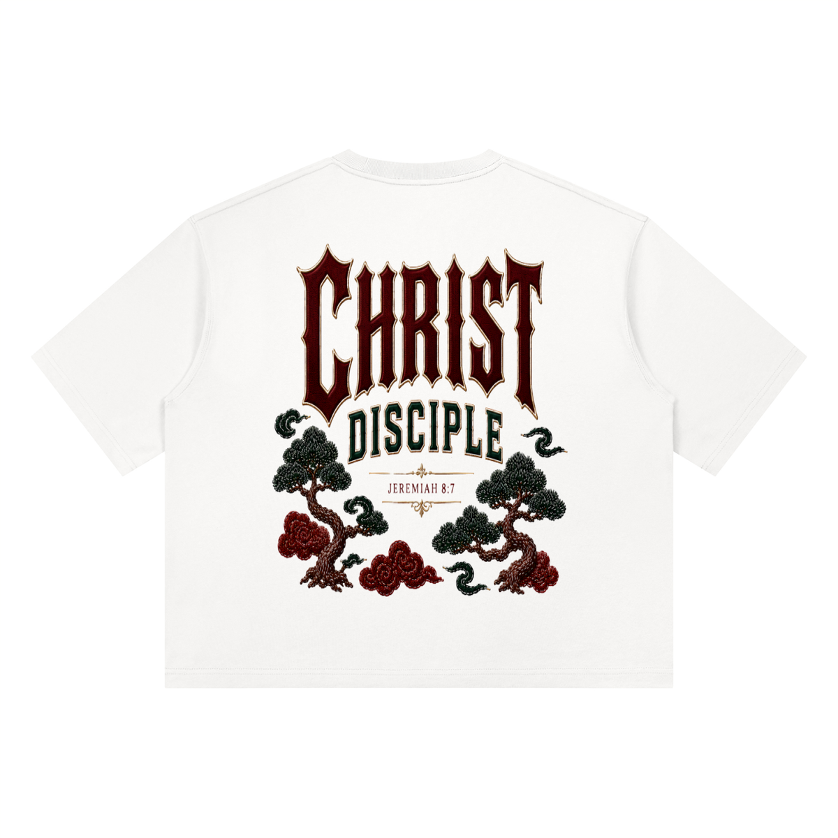 Christ Disciple Heavyweight Boxy T-Shirt